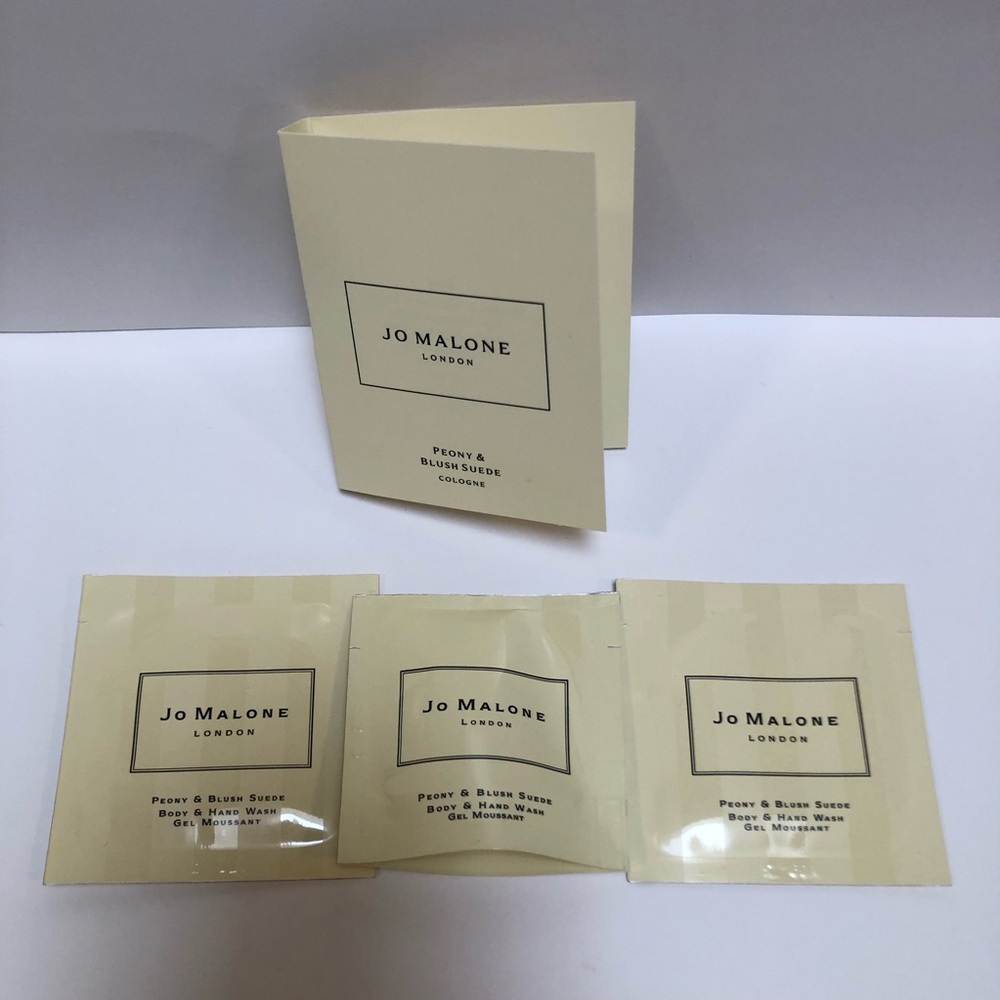 Jo Malone Peony & Blush Suede Sample Bundle NWOT